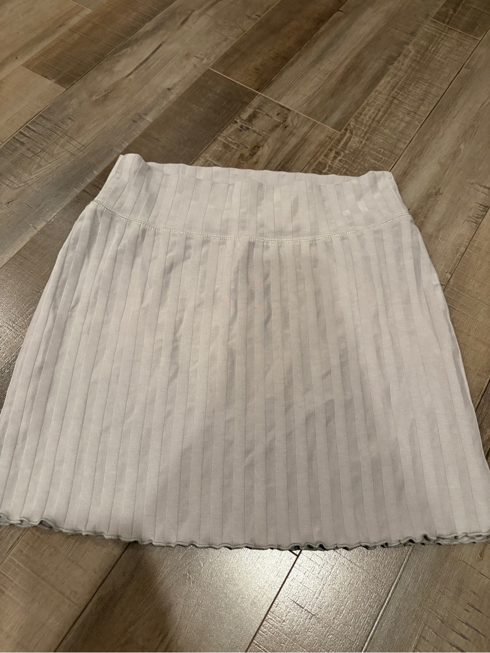 aerie grey ribbed athletic Mini Skirt